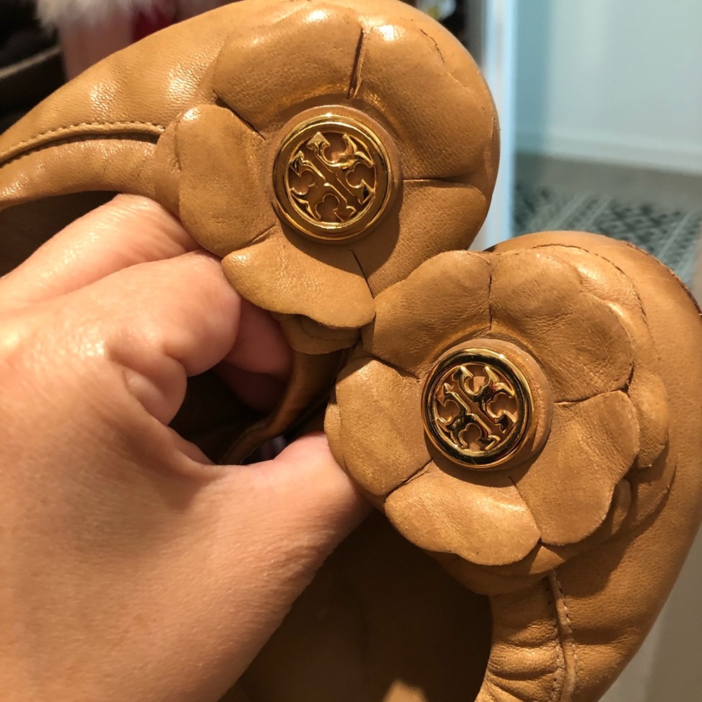 Tory Burch Soft Scrunch Ballet Flats
